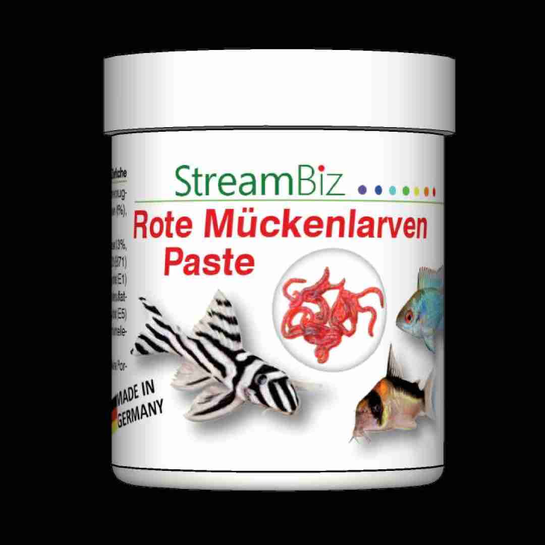 Rote Muckenlarven Pasta | Czerwona larwa komara - pasta | StreamBiz
