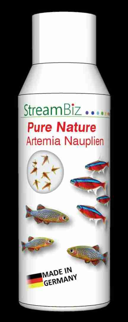 Pure Nature Artemia Nauplien - Świeżo wylęgnięte naupliusy Artemii | StreamBiz