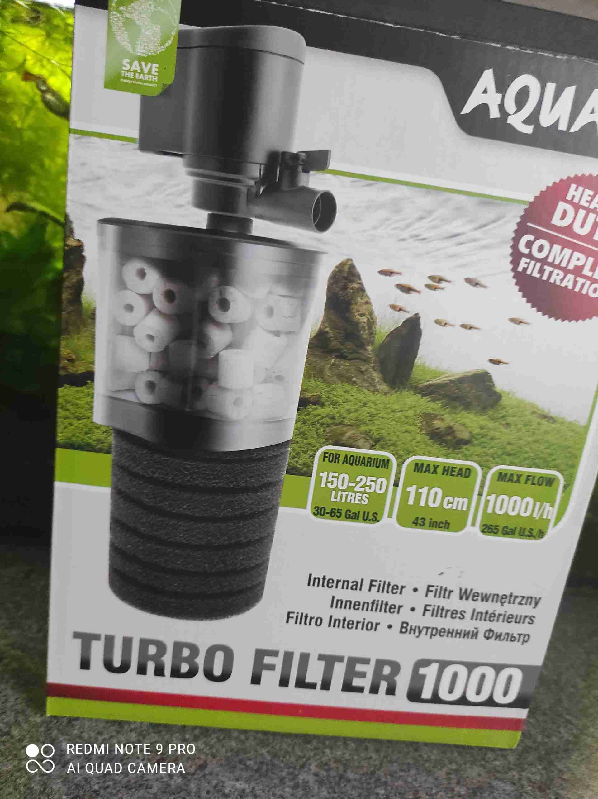 Filtr Aquael TURBO 1000